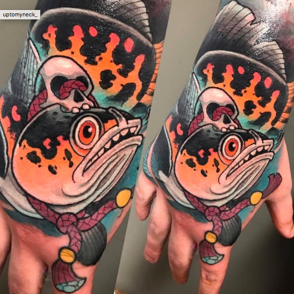 42 Dashing Fish Wrist Tattoos