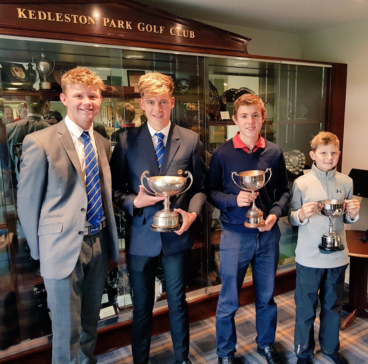 Well done to our winners from today's Junior Open! Josh Ashton - Gross, Jack Barker-Sabido - Nett, Tom Weeks - U12 Prize #winners