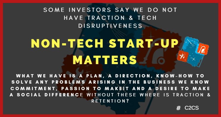 AlyiciaC's tweet photo. #nontechstartup #C2CS #startup We are not afraid to go for what we believe in despite the odds & in the opposite direction https://t.co/H9ptddkMAN