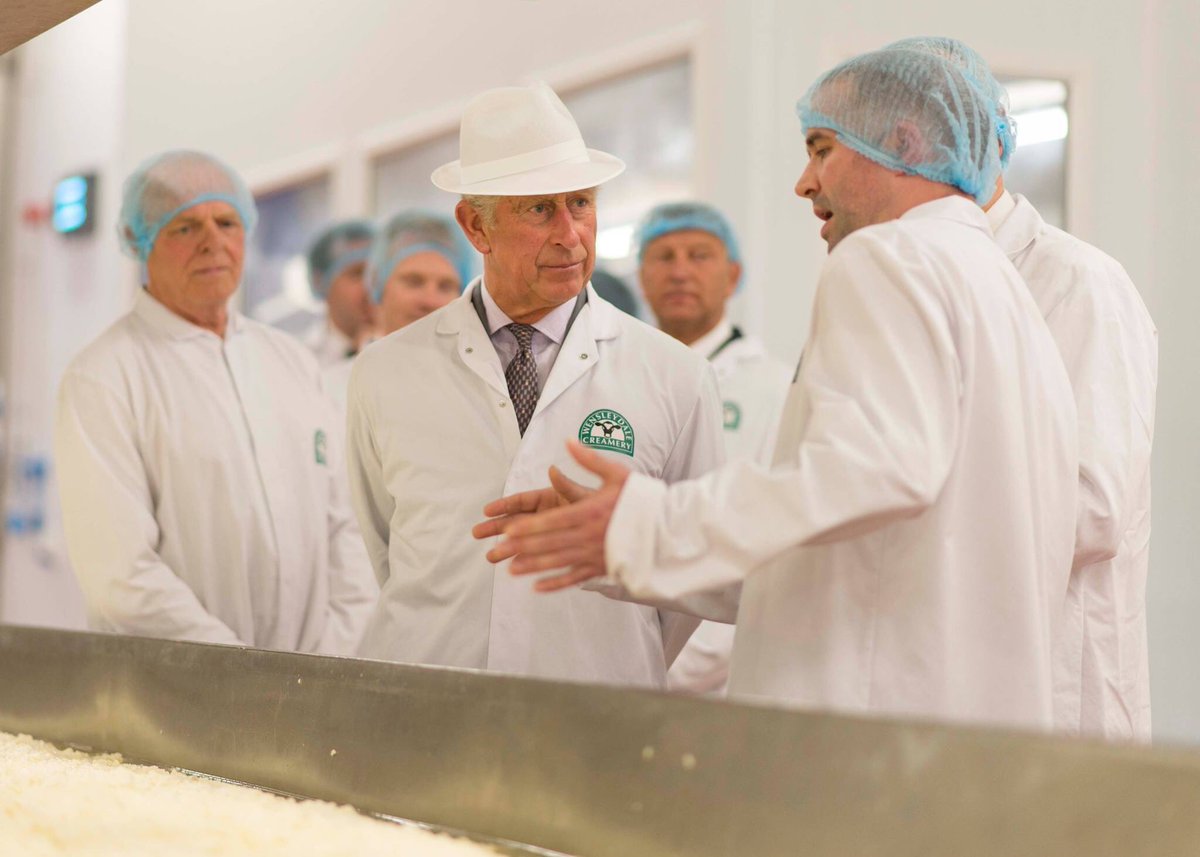 2 years ago today we were honoured to welcome HRH The Prince of Wales to The Wensleydale Creamery. What a day!