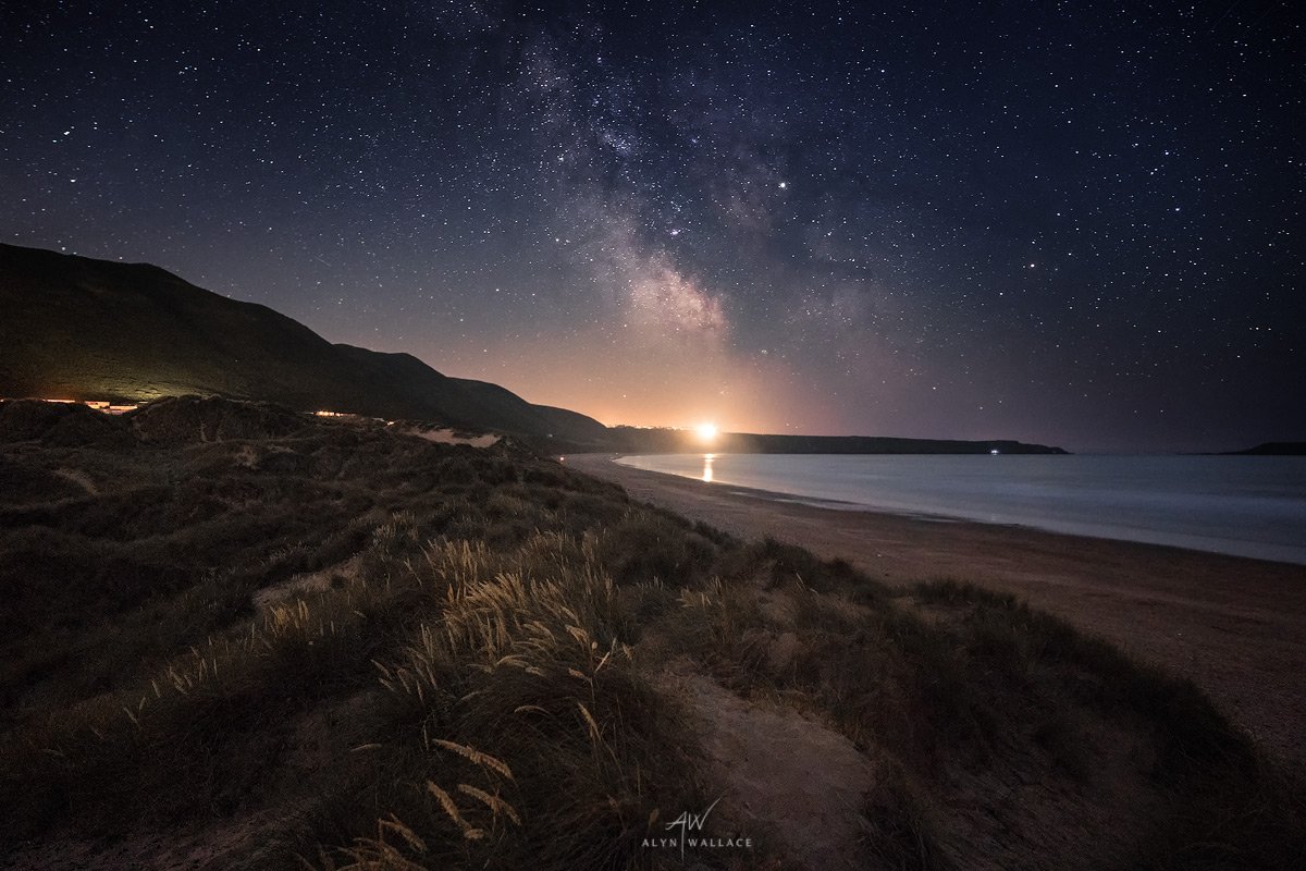 Alyn at Rhossili one of the world's best beaches - wow! courtesy @awallacephoto