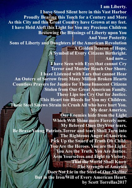 torrellasscott's tweet image. #September11th #MAGA #ProudAmerican #NYC #USA #StatueofLiberty #Murica #WeThePeople #ThePerilousFight #SpeakFreely #Remember911 #TwinTowers