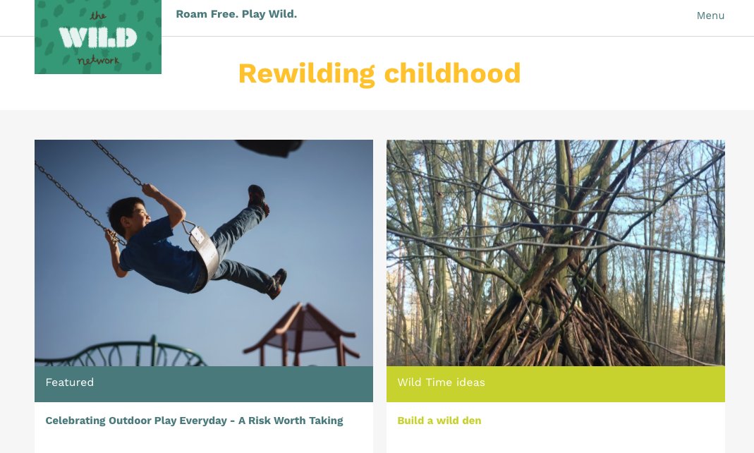 In case you missed it earlier please watch 2 min trailer — it is delightful &amp; completely made my day thewildnetwork.com/inspiration/pr… <a href="/wearewildthing/">The Wild Network</a>