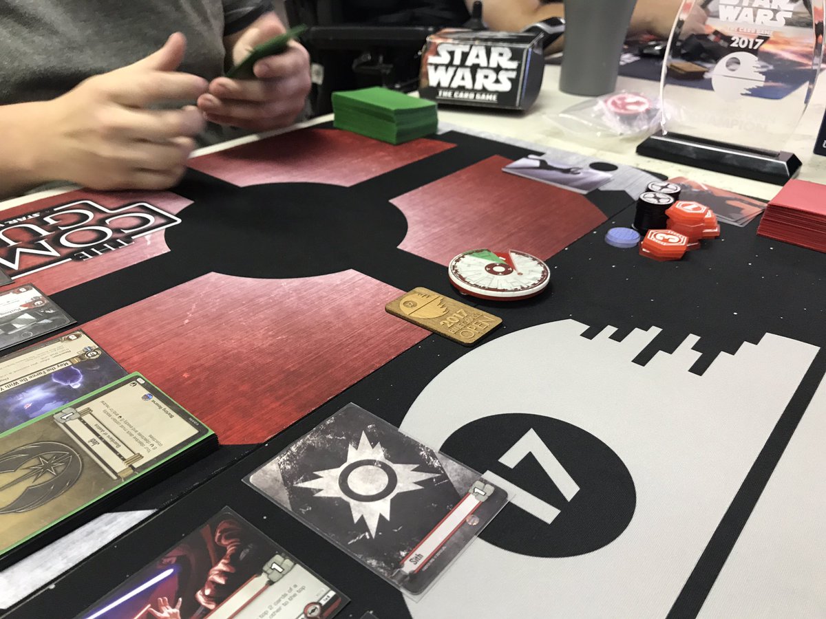 BluegrassOpen's tweet image. Star Wars LCG final! Good luck guys! #BGO17 Justin Metcalfe and @dcottingham21