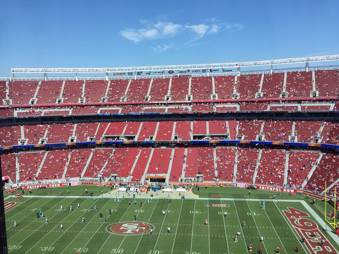 Report: 49ers considering ways to add shade for fans at Levi's Stadium