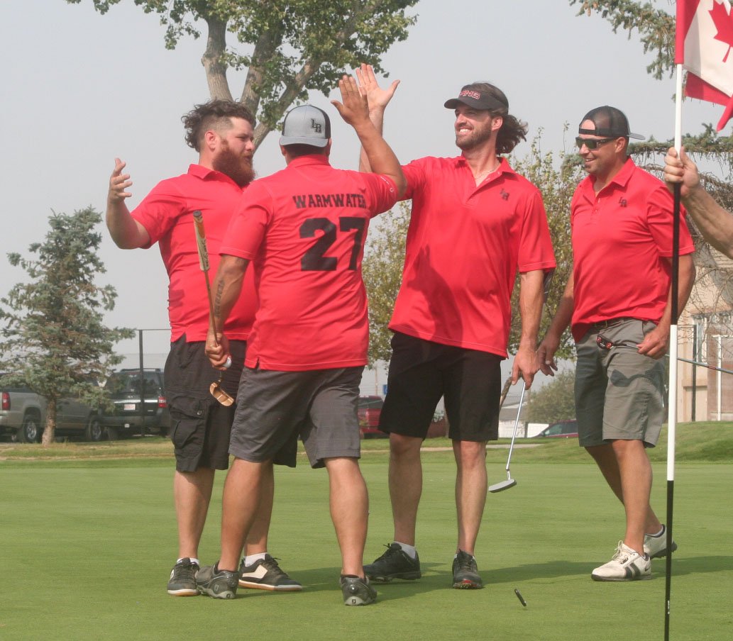 theforeoneone's tweet photo. Teams aim to go low during the #BowIslandGolfClub Men's Open Scramble September 9 #yql #yqlgolf https://t.co/D1Qg2wyptZ
