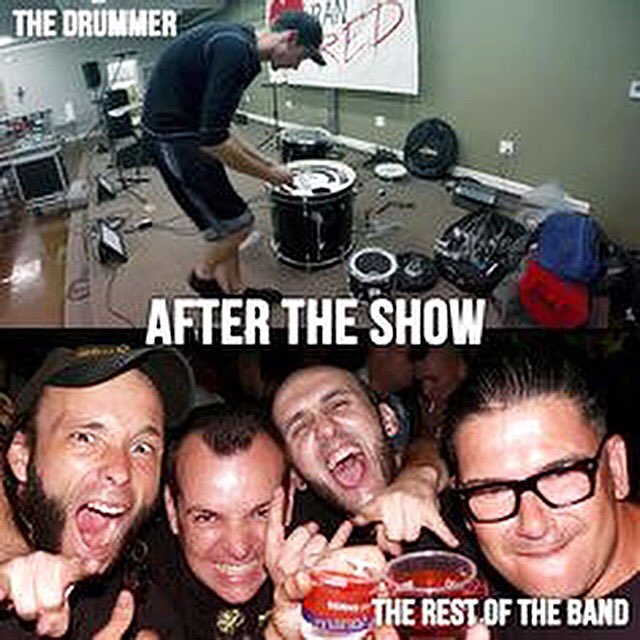 Groovru's tweet image. #Drummerproblems