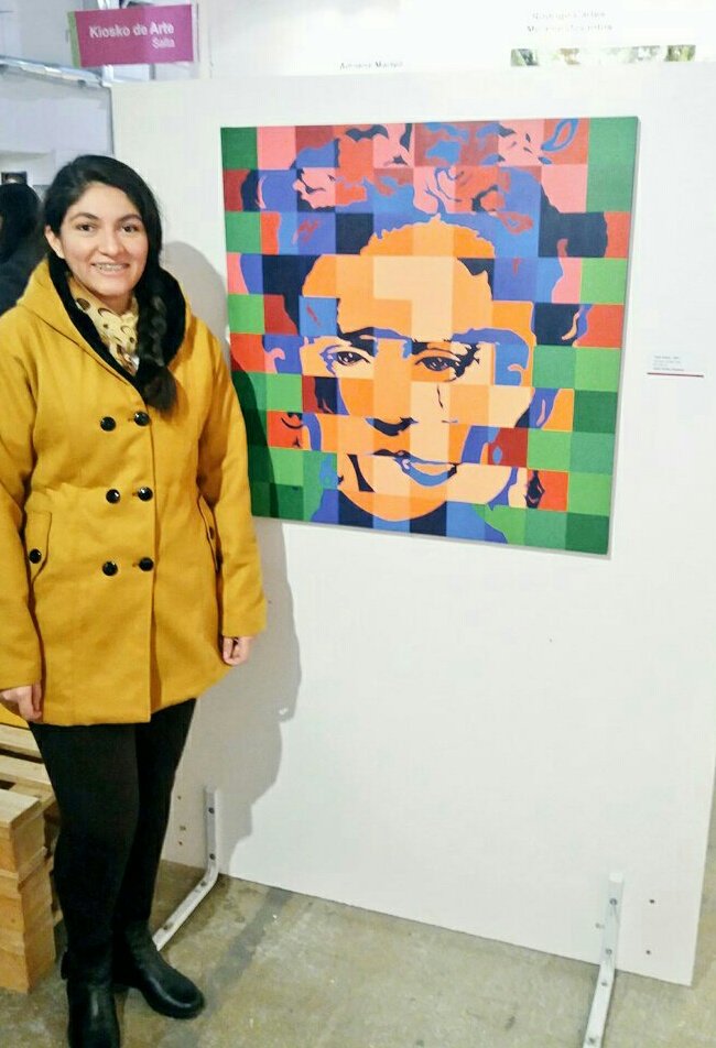 taniaf1's tweet photo. Semana a puro arte, feliz de haber participado! 😁
#ArteSalta #FeriaDeArte
#Art https://t.co/OKRjE1nXWe
