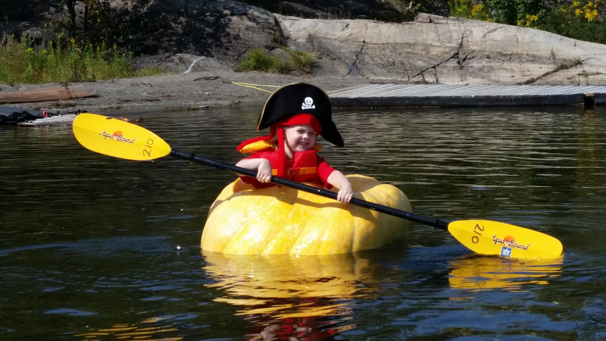 Sudbury Canoe Club on Twitter "Cute as a pumpkin! Pirate with Perfect