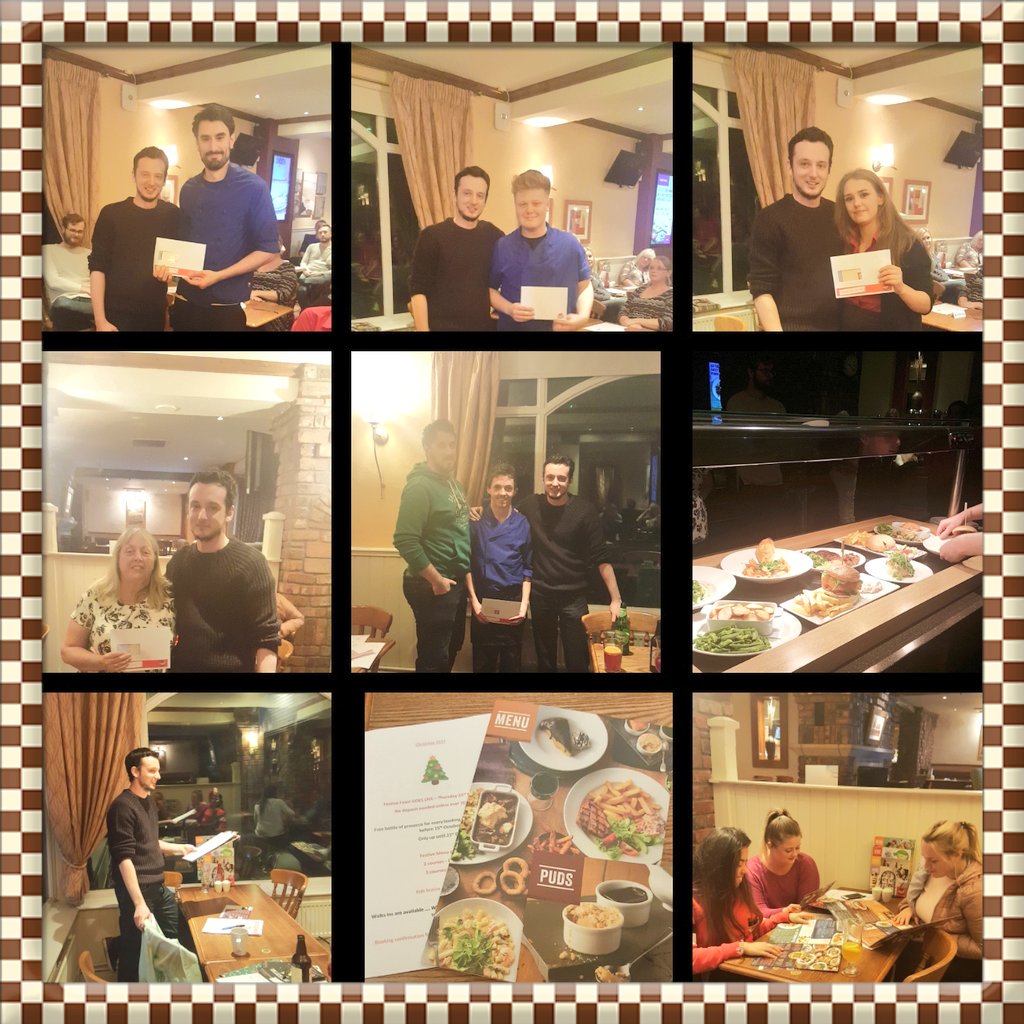 Fantastic cook off ✔ R&amp;R for our team ✔xmasbriefing ✔#Betterthan #celebratingoursuccess😁😁 
<a href="/MarkCash15/">Mark Cash</a> <a href="/WeAreSUGM/">WeAreSUGM</a>