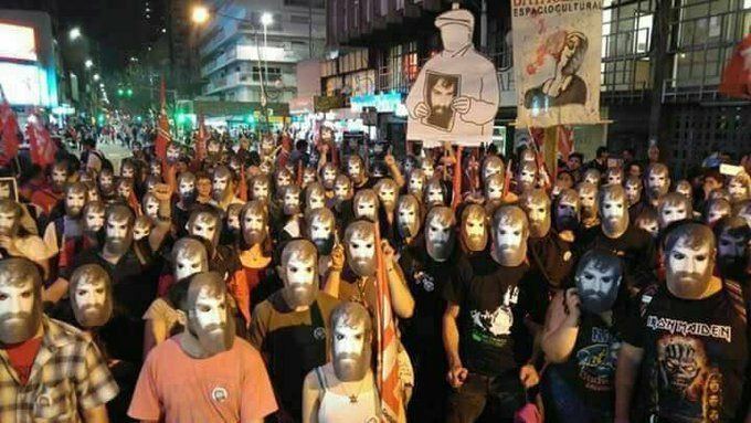 PanaMacriPapers's tweet photo. @aiww #SantiagoMaldonado
#mapucheresistance
#Mapuches
#resistenciamapuche
#patagonia
#argentina
#pueblosoriginarios
#aimepaine https://t.co/rI8JRzOvho