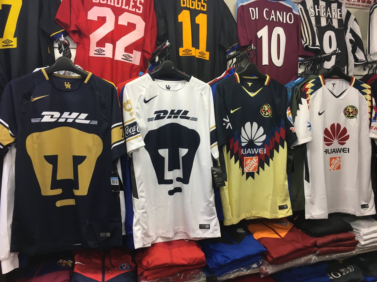 サッカーショップfcfa 実店舗open 営業時間 11時 18時 公式サイトopen Na Tviteru メキシコリーグ17 18 ユニフォーム入荷 日本代表 本田圭佑の移籍により注目が高まるリーガmx 古豪の クラブアメリカ プーマス のホーム アウェイユニフォームが