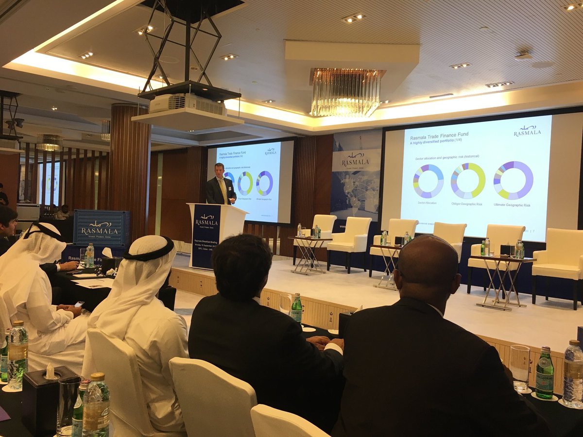 RasmalaGroup's tweet photo. .@RasmalaGroup celebrates 3rd anniversary of #Rasmala #TradeFinance Fund and US$100 million in assets! #DIFC #trade #financing https://t.co/TQwuETIIiZ