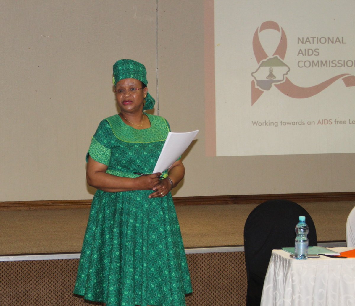 naclesotho's tweet image. @naclesotho Chief Executive welcomes participants to the Public Sector #LesothoHIVPreventionCountryConsultations at Victorial Hotel today.