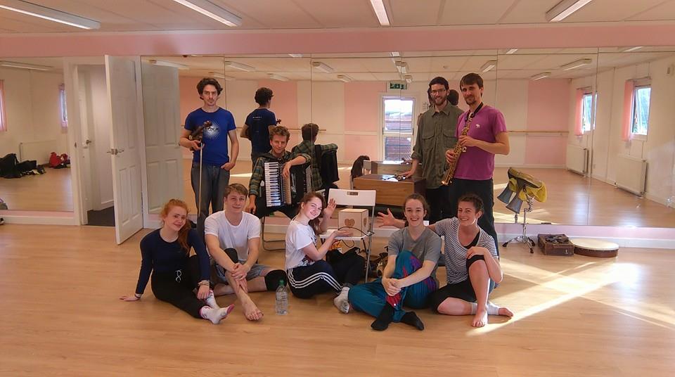 Dancers 1st rehearsal for @ScotlandsUrbanPast event coming soon, along with the band @Sink. <a href="/YDanceScotland/">YDance (Scottish Youth Dance)</a>