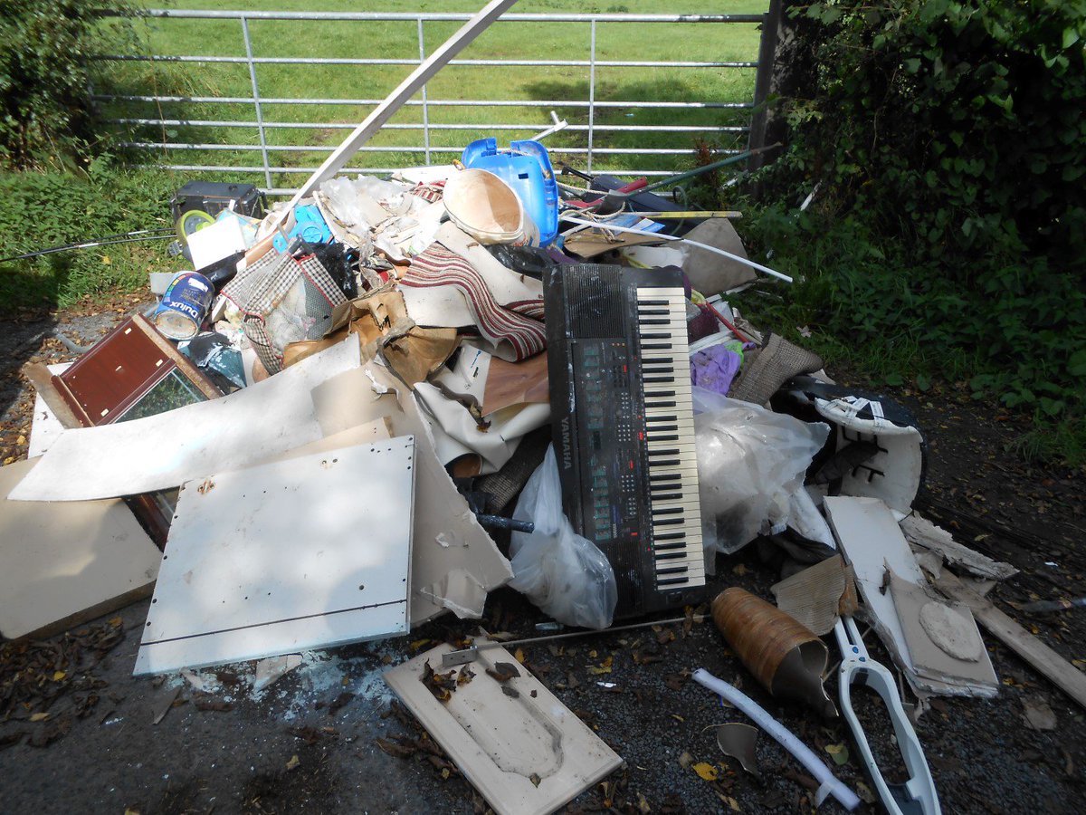 Householders who break the law can face an unlimited fine or even face prosecution. Check you Duty of Care: rightwasterightplace.com