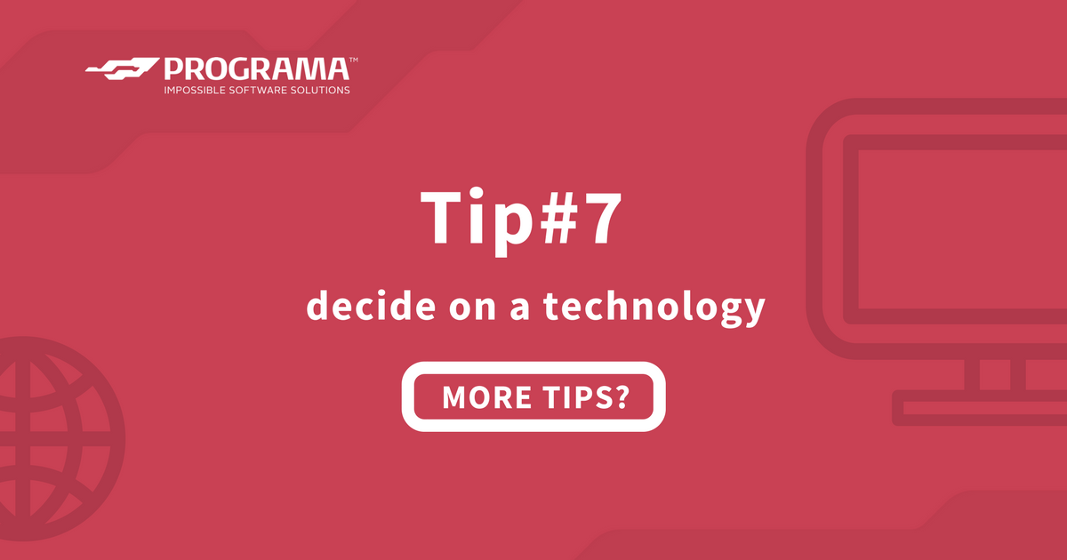 Programa_TM's tweet photo. #TIPS #BUSINESS
You don't have to know which technology is the best for your project. It's your software partner job.https://t.co/tbxzxeHqn9 https://t.co/U7nUcCtGRr