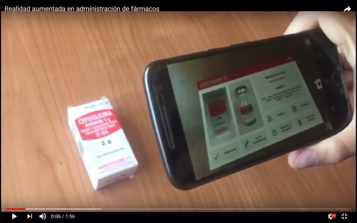 Coenav's tweet photo. Ya se puede ver el vídeo del prototipo de #realidadaumentada de un #enfermero para evitar errores de medicación https://t.co/RT3bnmhdvJ https://t.co/6PfxJTYPLg