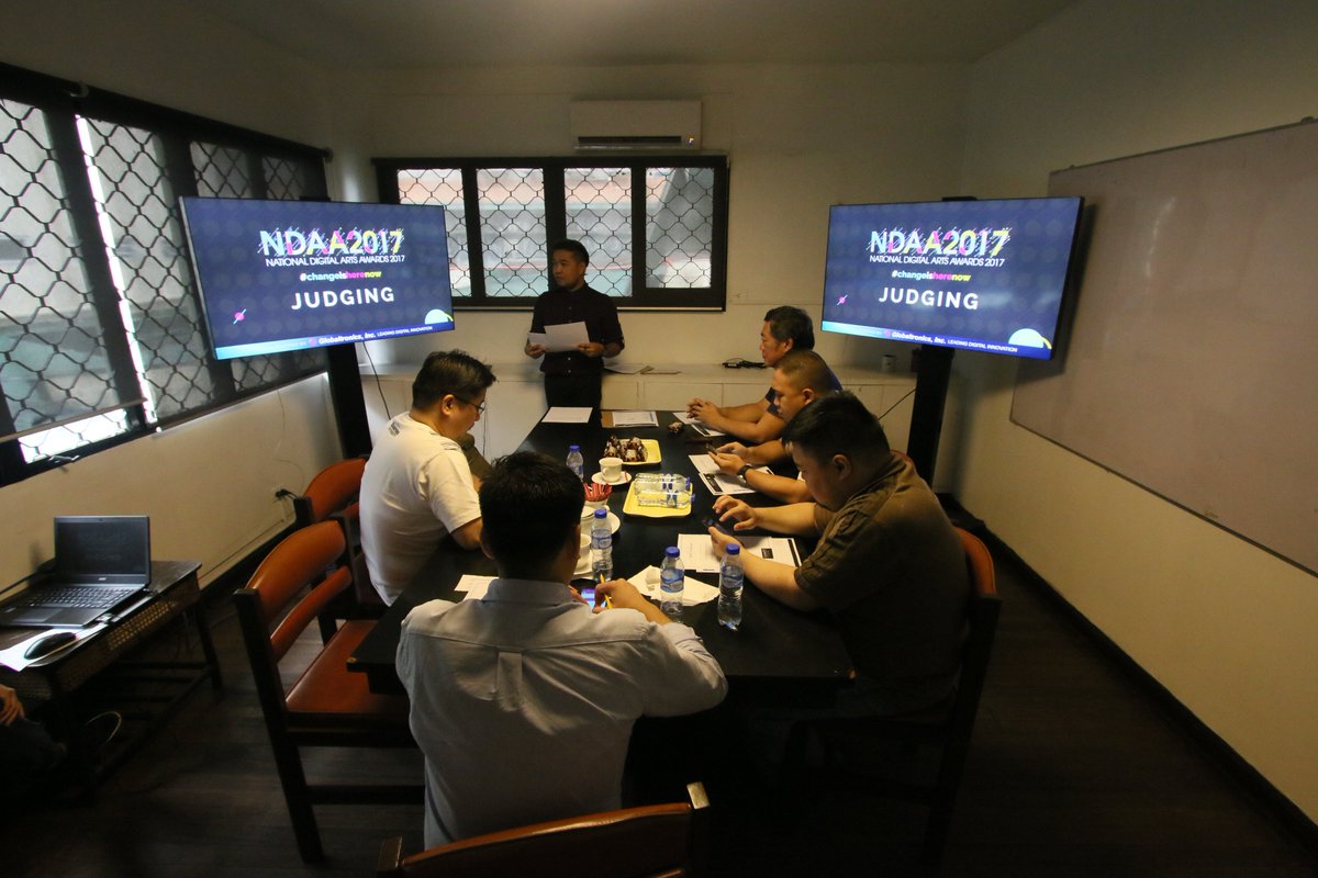 NDAAPhilippines's tweet photo. And it's a wrap. NDAA2017 Final Judging held at Bungalow, Timog Ave QC. More of these on https://t.co/MYfaKAYWLx
#NDAA2017 #FinalJudging https://t.co/G1QHYvE0eo