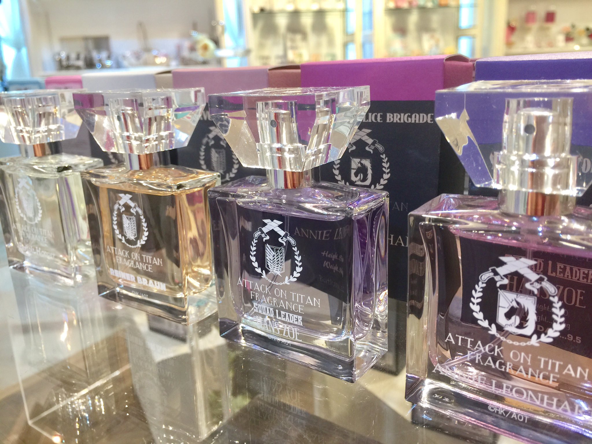 Primaniacs プリマニアックス 進撃の巨人フレグランス第３弾 以上 スタッフ個人の感想ではありますが 参考になりましたら嬉しいです 11 10の発売に先駆けて ただいま銀座本店では香りをお試しいただけます Shingeki 商品ページ Gt Gt