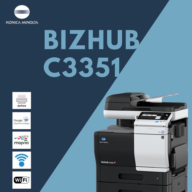 Produko_'s tweet photo. Alta qualità, basso impatto ambientale e bassi consumi?
È possibile... con la nuova Bizuhub C3351 Konica Minolta!

#office #ict #produko https://t.co/QFkGXd1rkU