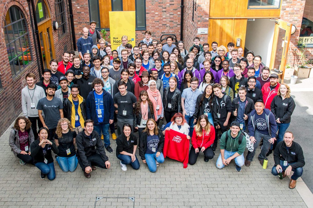 MLHacks's tweet photo. That’s a wrap! #HackconEU came to a close yesterday, but the friendships with organizers new and old will live on. https://t.co/sWpHPJnUEs