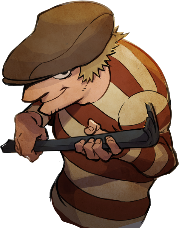 Three Character Designs I Did For A Game Yossのイラスト