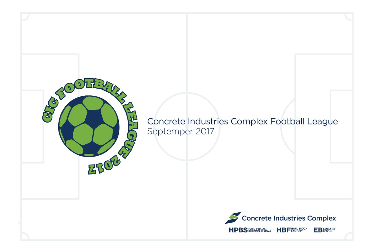 CIC84748599's tweet photo. We are happy to announce that "Concrete Industries Complex" will have their first Football Tournament on the 23rd of September. https://t.co/eO1taswPKU