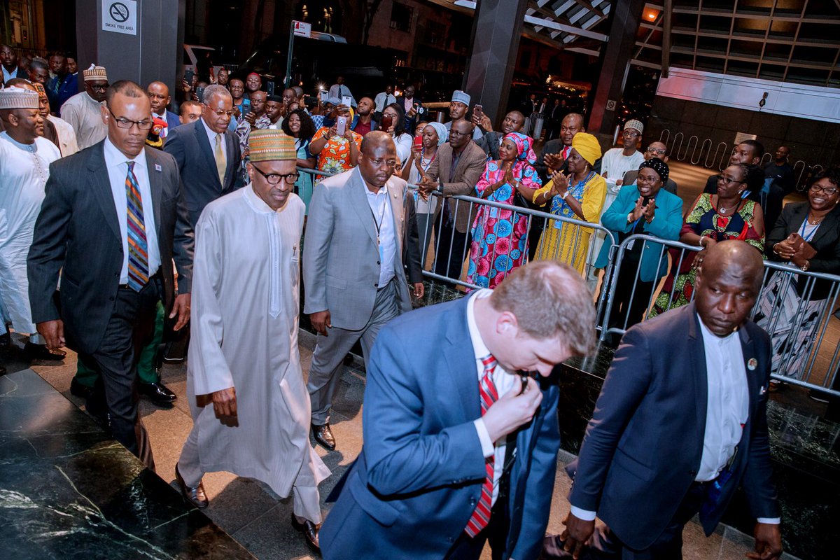 BryteDude's tweet photo. US SSS: "The Nigerian EAGLE is on the move. I repeat, The Nigerian EAGLE is on the move. Clear all exits. Maintain S.O.P" #UNGA #UNGA2017 https://t.co/yWvCXjfViK