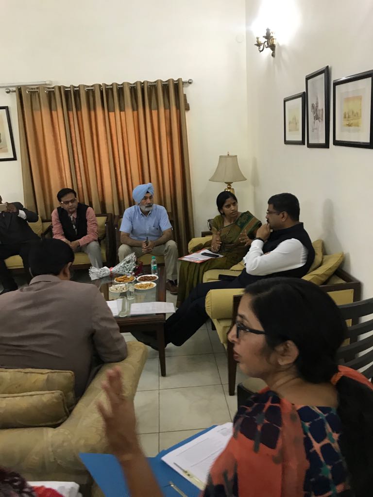 Reviewed the working of #PMKVY in Punjab with Secretary (Technical Education), State Govt Officers &amp; <a href="/NSDCINDIA/">NSDC India</a> officials at Amritsar