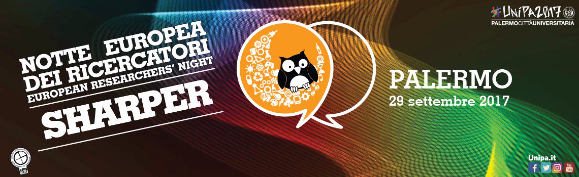 29/9 <a href="/sharpernight/">SHARPER Night</a>
In programma visite presso i <a href="/musei_unipa/">musei_unipa</a> e una sessione “Open Lab – Aspettando la Notte”
Info &gt; goo.gl/6iucrV