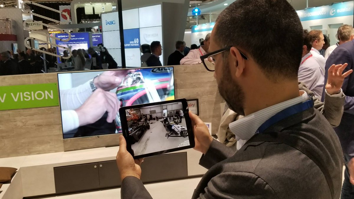 Media_Kind's tweet photo. Stop by the #Ericssonibc booth for our 360ºVR demonstration that is sure to impress! #ibc2017 #IBC #ibcshow https://t.co/IGZiIJ38z0