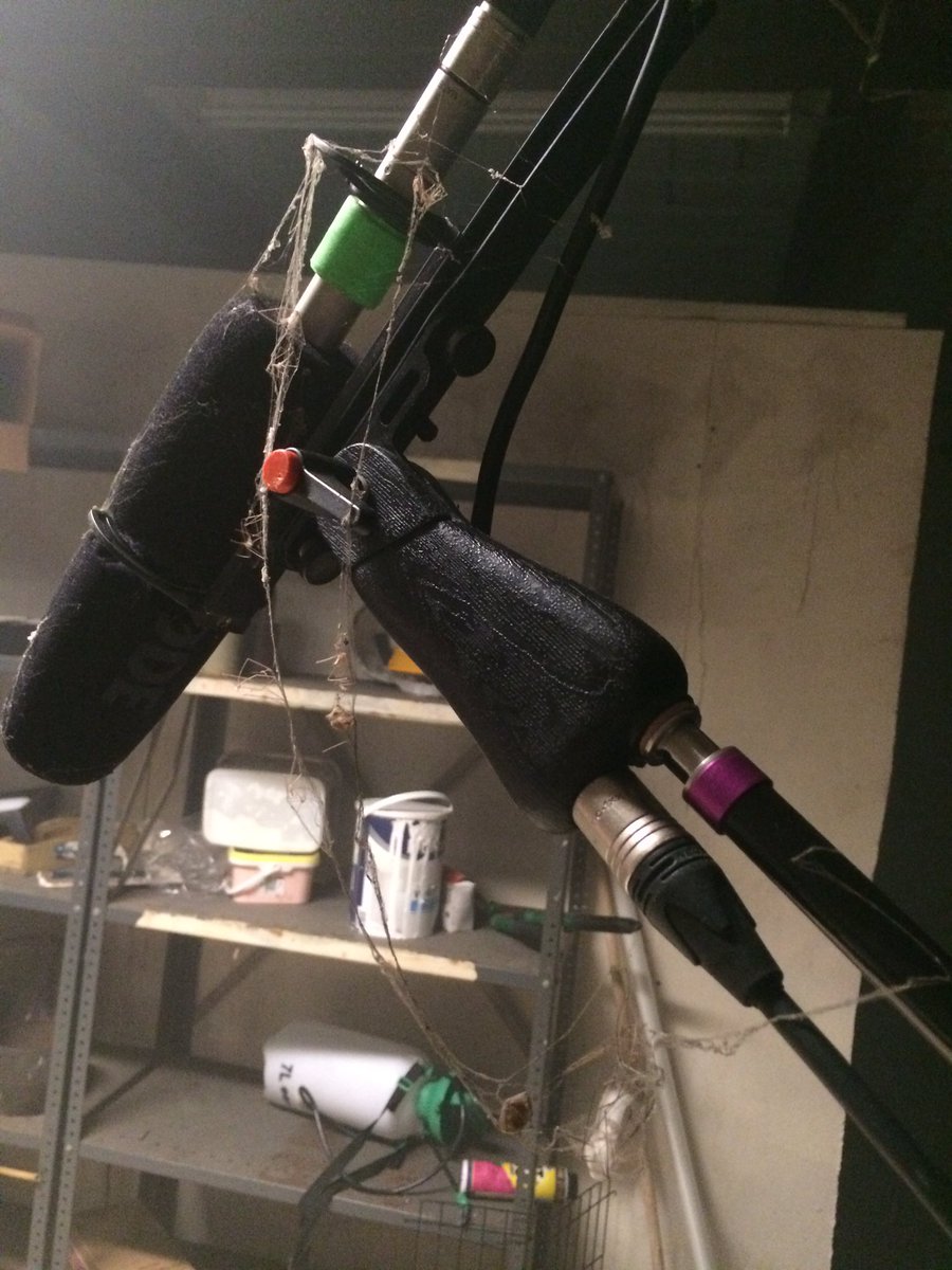 Getting all cobwebby up in this location! #indiefilm #soundrecordist <a href="/DemonEyefilm/">Demon Eye Film</a>