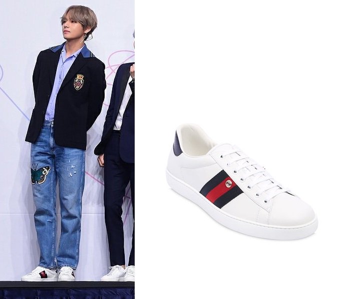 taehyung gucci shoes