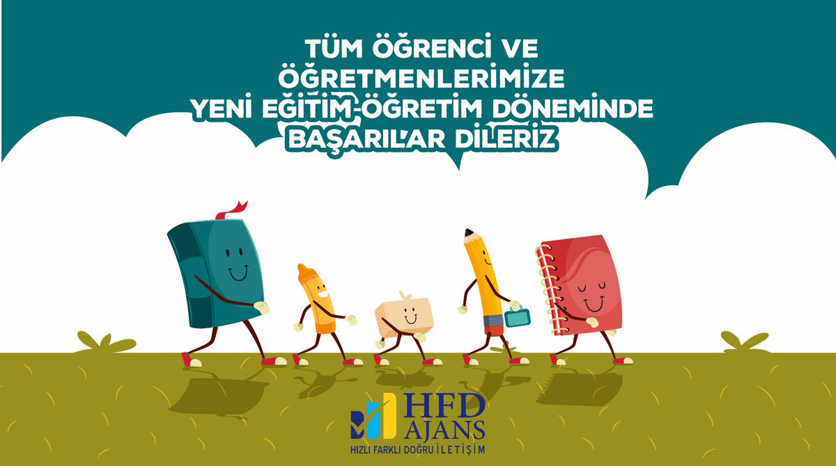 HfdAjans's tweet photo. Yeni #eğitim ve #öğretim yılı tüm öğrencilerimiz, öğretmenlerimiz ve değerli ailelerimiz için hayırlı olsun.
#zilçaldı #okullaraçıldı https://t.co/SdrPimhqje