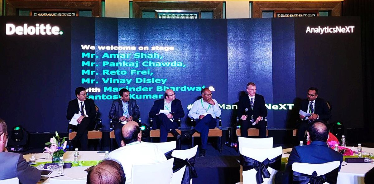 DeloitteIndia's tweet image. What is the future of risk and controls ? Deloitte India experts deliberate on ways to anticipate and manage Future Risk. #AnalyticsNeXT
