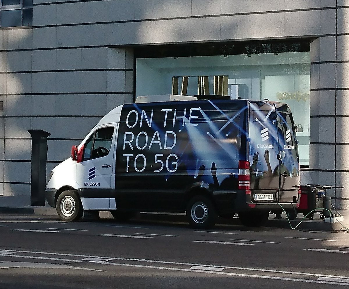 MHRN_NMZ's tweet photo. Ready to for #5G ?  @Ericsson_es is more than ready to get you to #5G #OnTheRoadTo5G #innovation #future #IoT #Cloud https://t.co/oQmTdAgQwh
