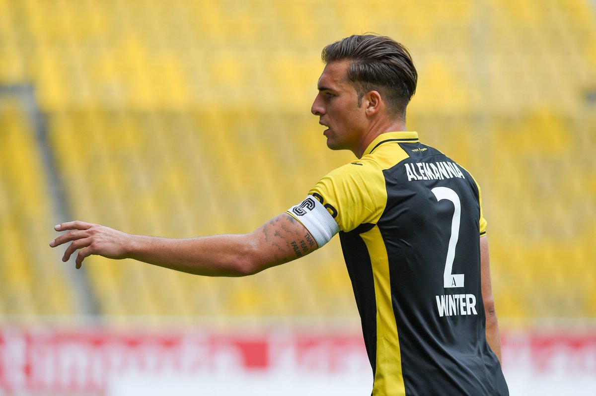 Alemannia_AC's tweet photo. Kapitän Nils Winter: "Das darf einfach nicht passieren." Stimmen zu #AACF95 jetzt hier: https://t.co/nFFu5ANLoM https://t.co/gZoS5wsIJU