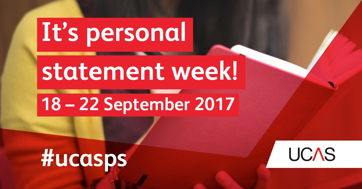 It’s Personal Statement Week! Stuck on yours? Tell us what’s troubling you! Tweet us with #ucasps 👉 ow.ly/2pyD30fegBl 👈