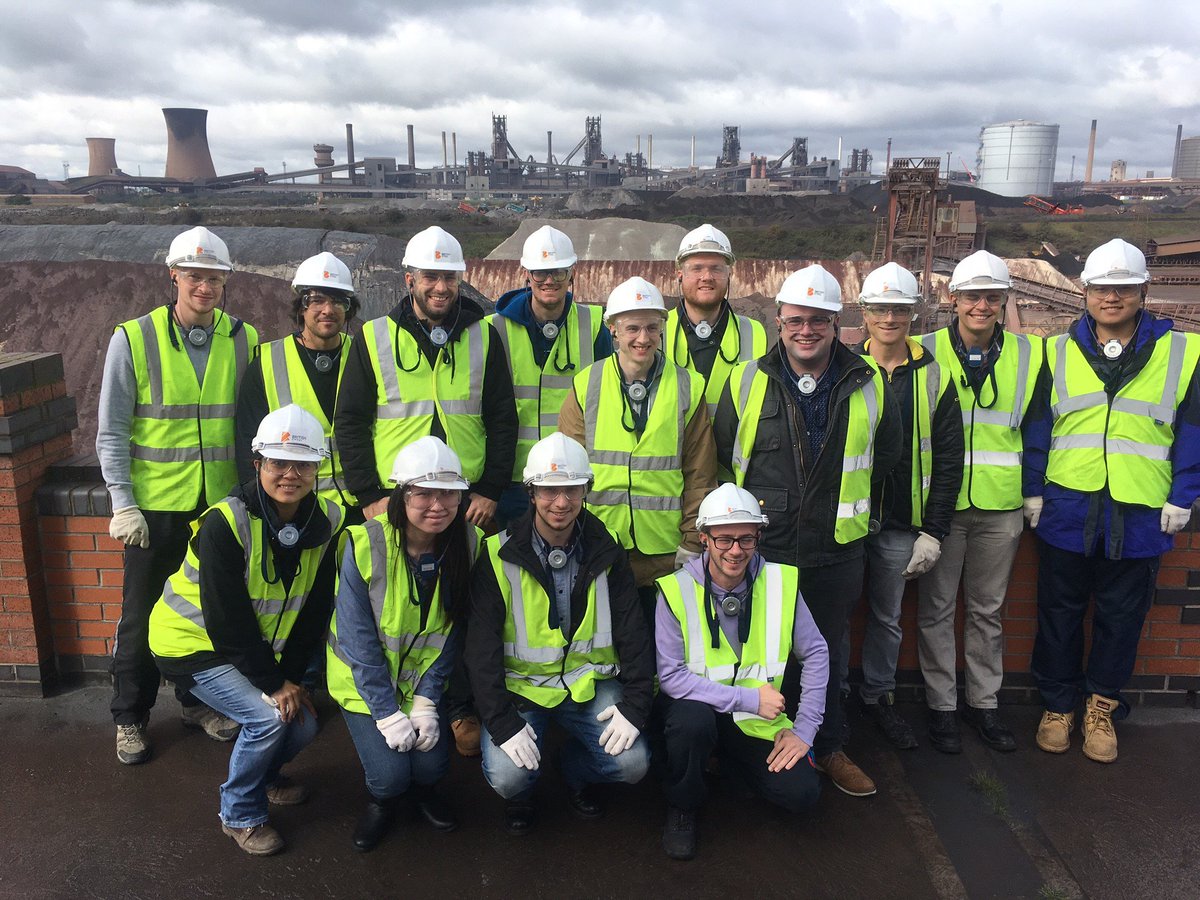 Thanks to <a href="/BritishSteelUK/">British Steel</a> for hosting our new first years on a visit to Scunthorpe on Friday!