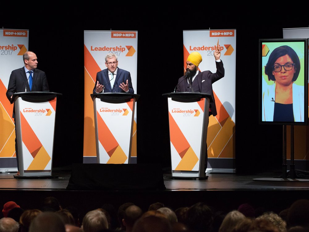 #NDP candidates make final appeal ahead of #leadership vote:   bit.ly/2xfo1eu #ndplr https://t.co/GQFoiZueWo