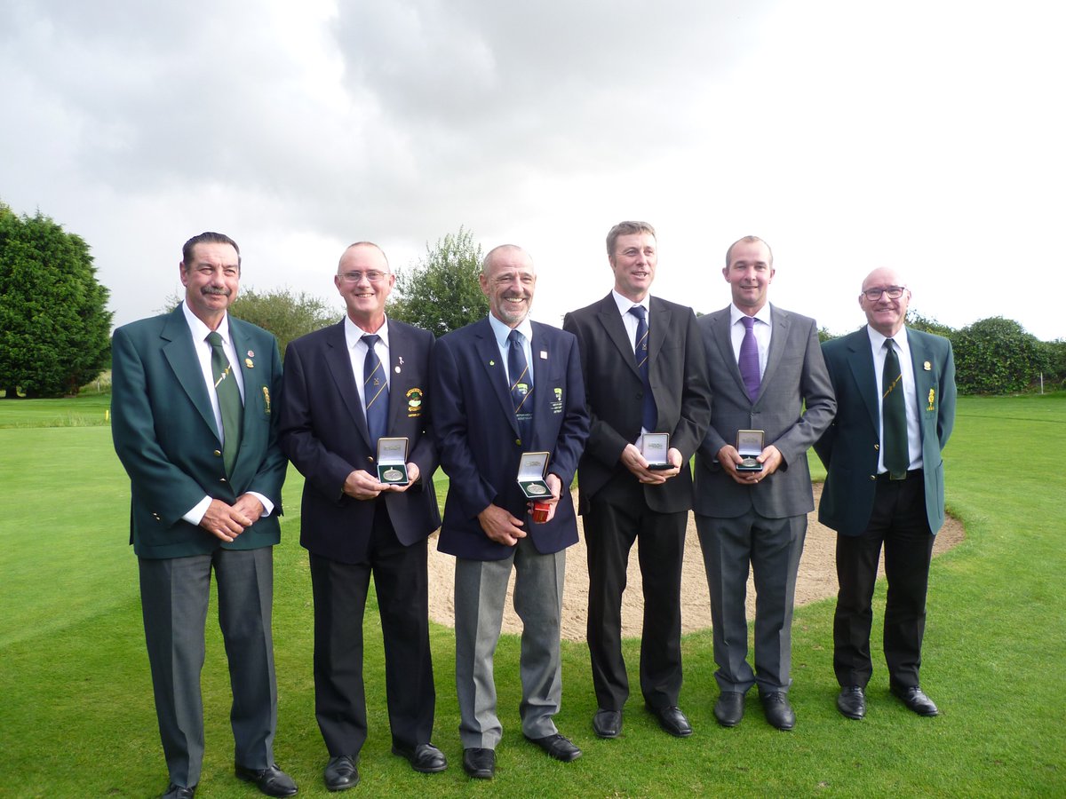 Winning Team &amp; Runners Up Team in the Rita Hurst Salvers 2017.  Well done gents and a great day for the Club <a href="/kirtonholmegc/">Kirton Holme GC</a>