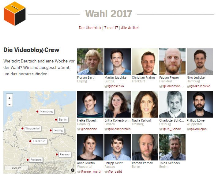 Wie tickt Deutschland vor der Wahl? Wir sind heute mit 14 Videoreportern unterwegs: spiegel.de/politik/deutsc… #1TagDeutschland #BTW17