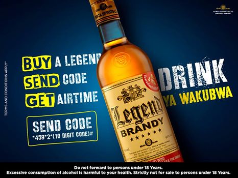 LegendBrandy's tweet photo. Legend Brandy is all about value, quality, and rich smooth taste. #FunuaUshindiNaLegend https://t.co/HNWKviQTpF
