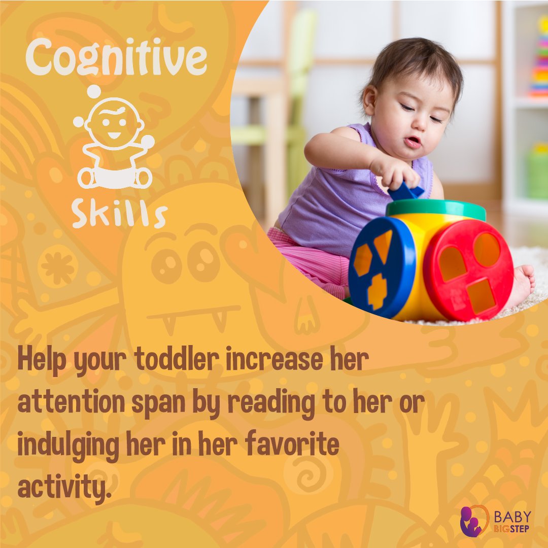 Know all about your child's development, visit buff.ly/2jbMtbE
#cognitiveskill #babymilestones #babylife #babybigstep