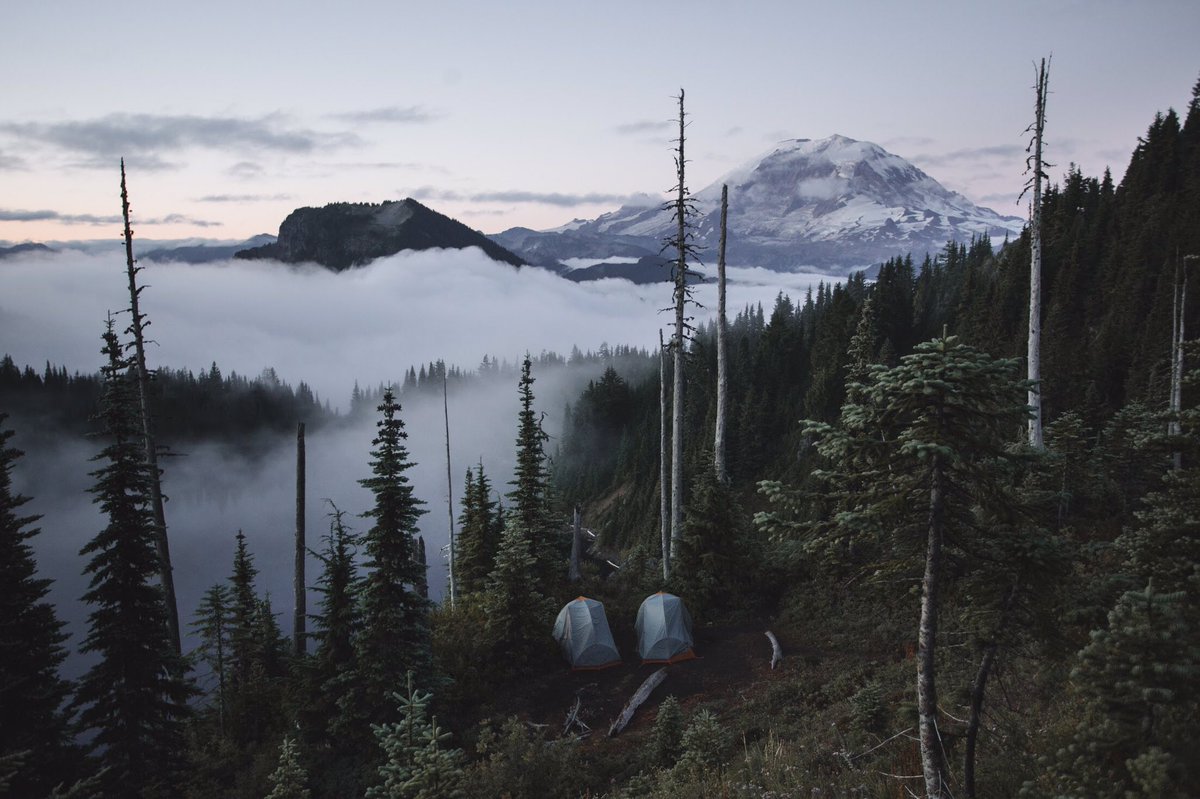 Let's make a thread of our favorite hikes.

I'll start. 
Summit Lake, Mt. Rainier National Park
