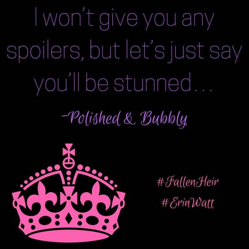 authorerinwatt's tweet photo. Thanks to @polishednbubbly for the review of #FallenHeir!
Get #RoyallyRuined! https://t.co/GEZCQtRUde
https://t.co/6mJGEuIs3p https://t.co/54W0zI8Gpq
