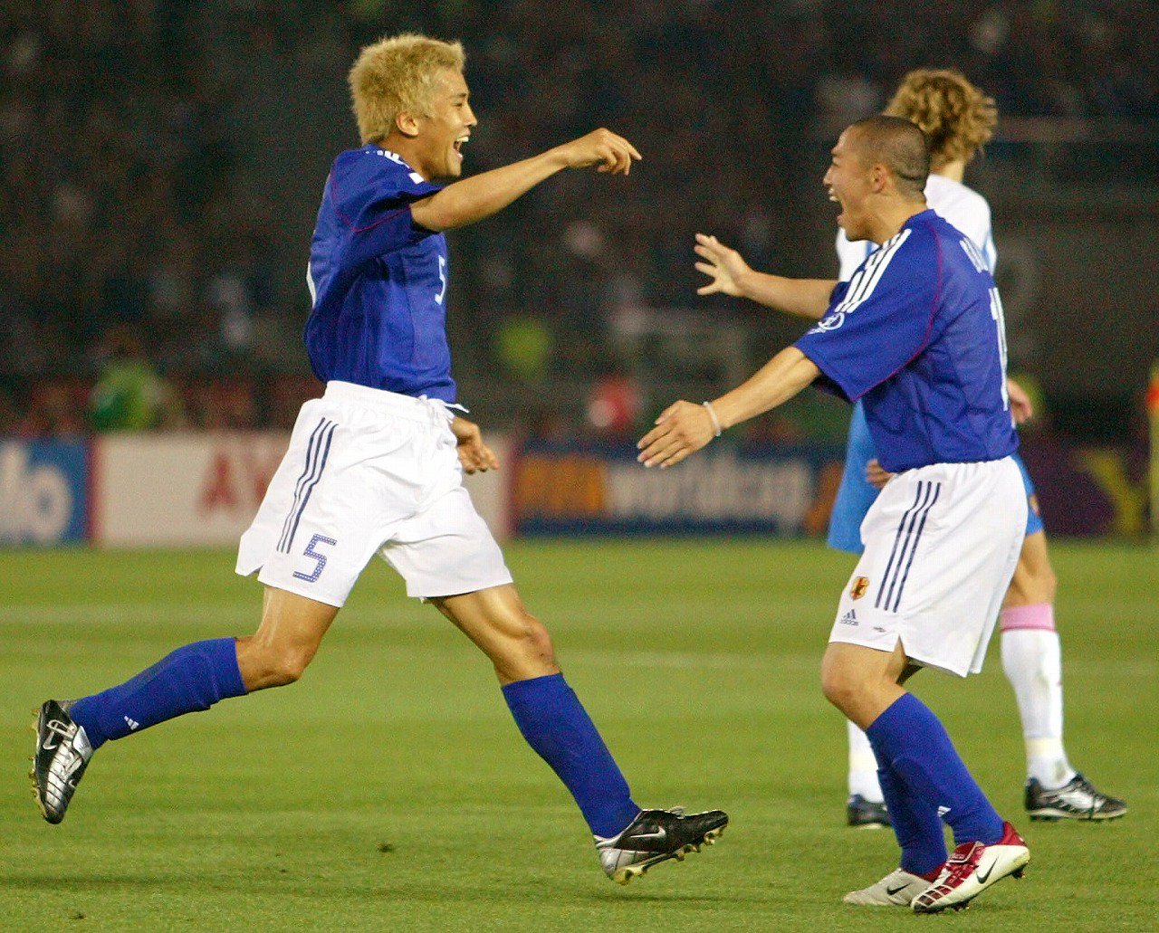 【新品未使用タグ付】サッカー★日本代表★稲本★選手着用モデル★2002★Ｏ★5 Yahoo!オークション - 【美品】 adidas japan アディダス