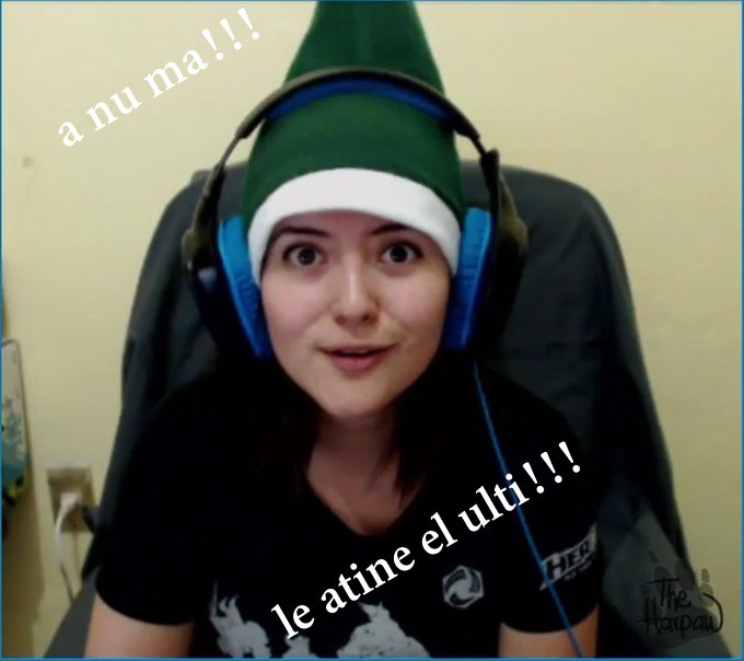 DaleCaro's tweet photo. @Harpaw @GamesCeleb @Gamelta #PringlesGC17 ps a ver si le dan #RT y #Fav <3 la bella @Harpaw en version #elfica jugando jiros!!! https://t.co/liua105n6W