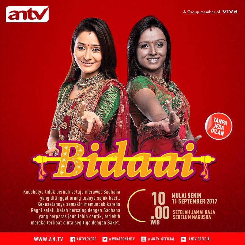 Sebentar lagi Bidaai tanpa jeda iklan setelah Jamai Raja sebelum Nakusha